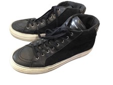 Très Belle Baskets Daim Noir The Kooples 40 Tbe Authentique 