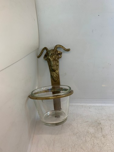 Ancienne bronze tete belier - bronze, de