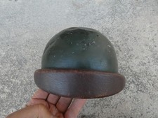 France 1940 Coque de Casque Radio Char Modifié Liberation Indochine Repeinte