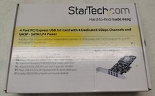 ✅Carte PCIe USB 3.0 à 4 Ports avec 4 Canaux 5Gbps Dédiés (USB 3.2 Gen 1)