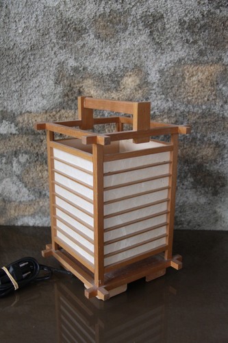 Lampe table japonaise - de, table..