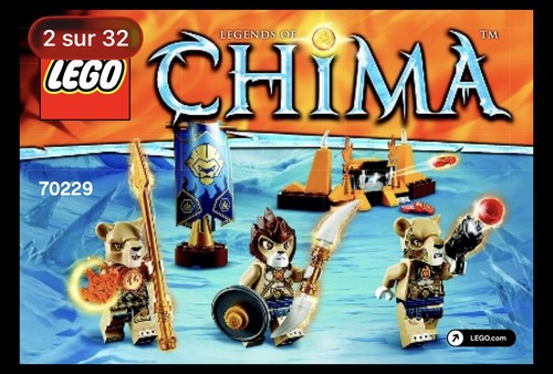 Lego chima 70229 lion - lego,