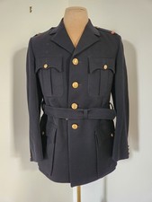 ANCIENNE VAREUSE DE SORTIE POMPIER BELGIQUE ANNEES 50