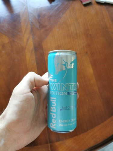 Canette red bull - bull, rare