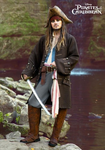 Deluxe jack sparrow pirate - deluxe,
