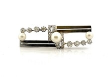 Broche ancienne en or  18