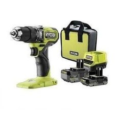 Perceuse - visseuse à percussion RYOBI 18V One+ Brushless - 1 batterie 4,0 Ah -