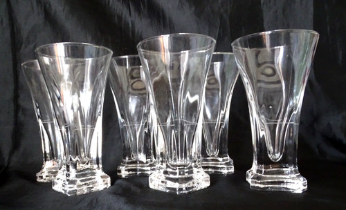 Lot anciens verres à - 6,