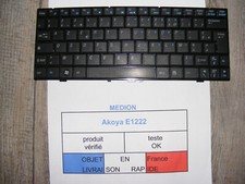 Clavier AZERTY pour MEDION Akoya E1222 [V103662AK4]