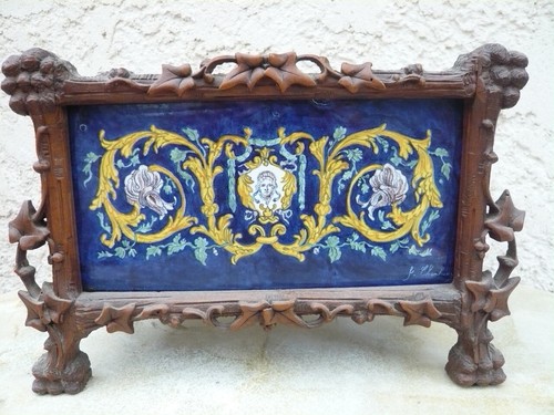 Jardinière art nouveau bois - , &