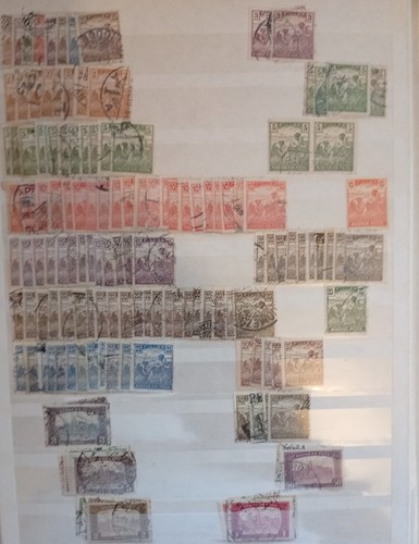 Lot timbres hongrie ancien - lot,