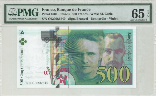 France p160a 500 franc 1994 - franc,