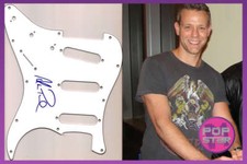 Adam Pascal SIGNED Guitar Pick Guard Rent Aida Memphis COA