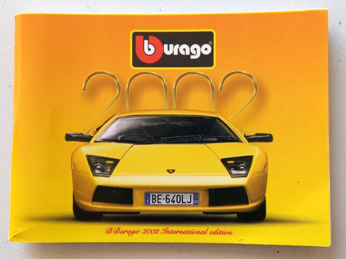 Catalogue miniatures bburago - catalogue,