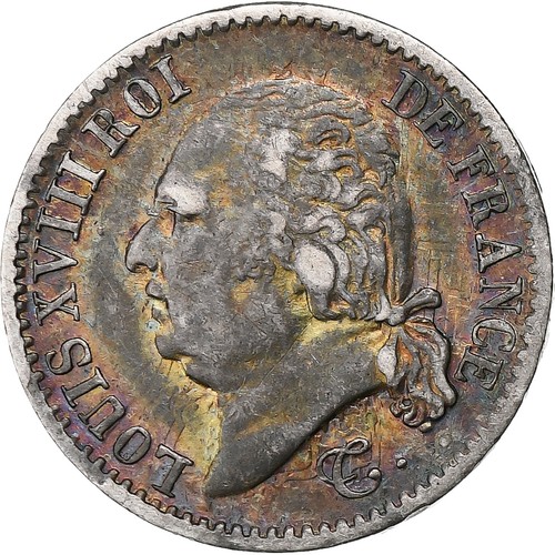 France louis xviii 1 - louis, 1/4