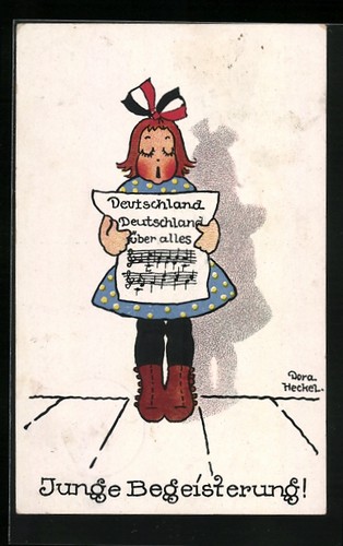 Carte postale artiste dora - carte,