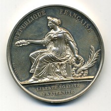 (3889) RARE Médaille Argent