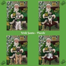 Christmas Irish Santa with