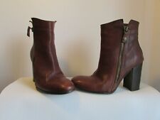 Bottines atelier voisin cuir marron pointure 36