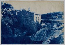 Cyanotype - Corse - Moulin -