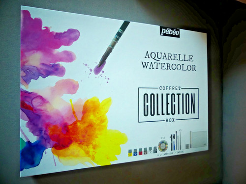 Coffret collection aquarelle - coffret,
