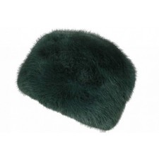 Chapka Toque Fourrure Verte