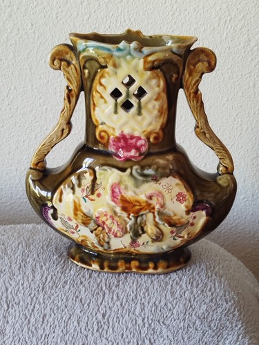 Vase barbotine allemande - vase,