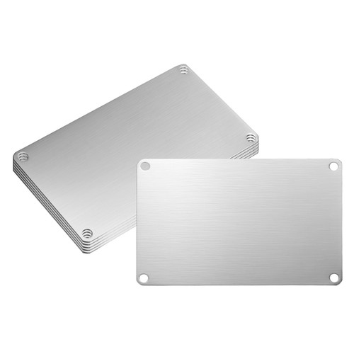 Plaques vierges pour nom - 6,