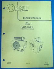 ONAN NHC NHCV Manuel D'Atelier