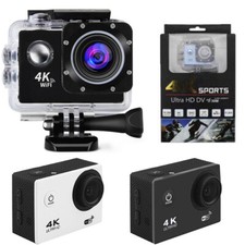 Caméra D'action 4K 16Mp Wifi Hd Sport Plongée Étanche Dv Vidéo Go Car Cam /