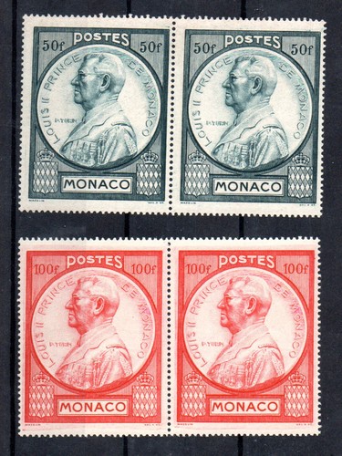 Monaco paires timbre 50 - monaco, --