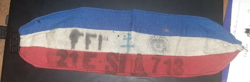 Brassard soie tricolore ffi - brassard,
