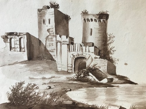 Rhin château fort ruine moyen - château,