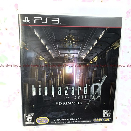 Usé ps3 biohazard zéro hd - usé,