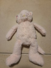 DOUDOU PELUCHE CHAT ROSE -