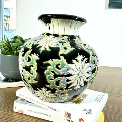 Vase vintage céramique - vase,