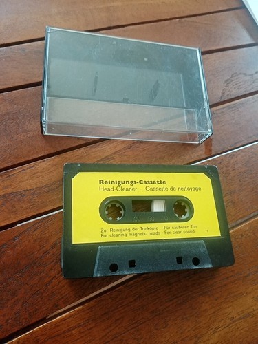 Reinigungs cassette audio - reinigungs-cassette,