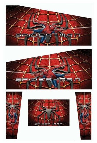 Stickers spiderman pour pincab - stickers,