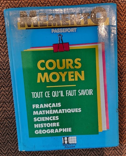 Mémento cours moyen tout - , ce