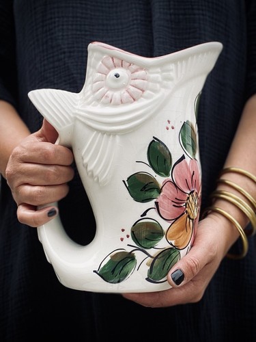 Vase poisson céramique - vase,