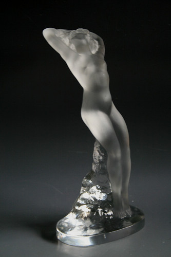 Figurine verre lalique nude - en,