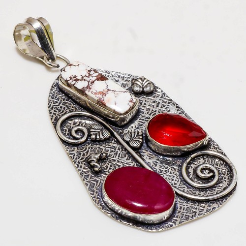 Pendentif bijou ancien - , pierre