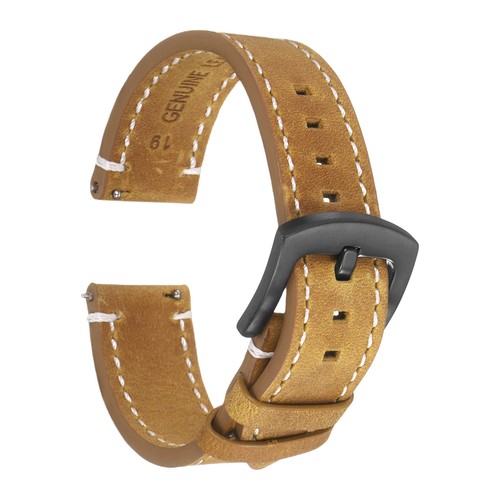 19mm bracelet monture cuir - monture,