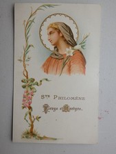 Image pieuse sainte philomene