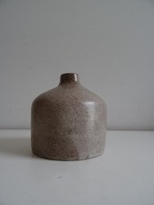 Vase terre cuite émaillée signé monogramme  vintage an 60/70