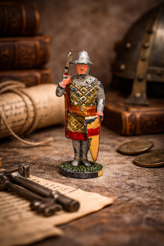 Ancien soldat plomb - ancien, porte