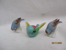 Lot de 3 Oiseaux  en