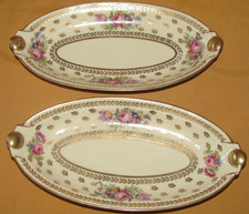 Lot de 2 raviers porcelaine