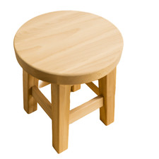 Tabouret en hêtre table