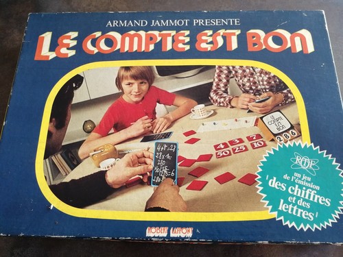 Jeu société compte est - jeu,